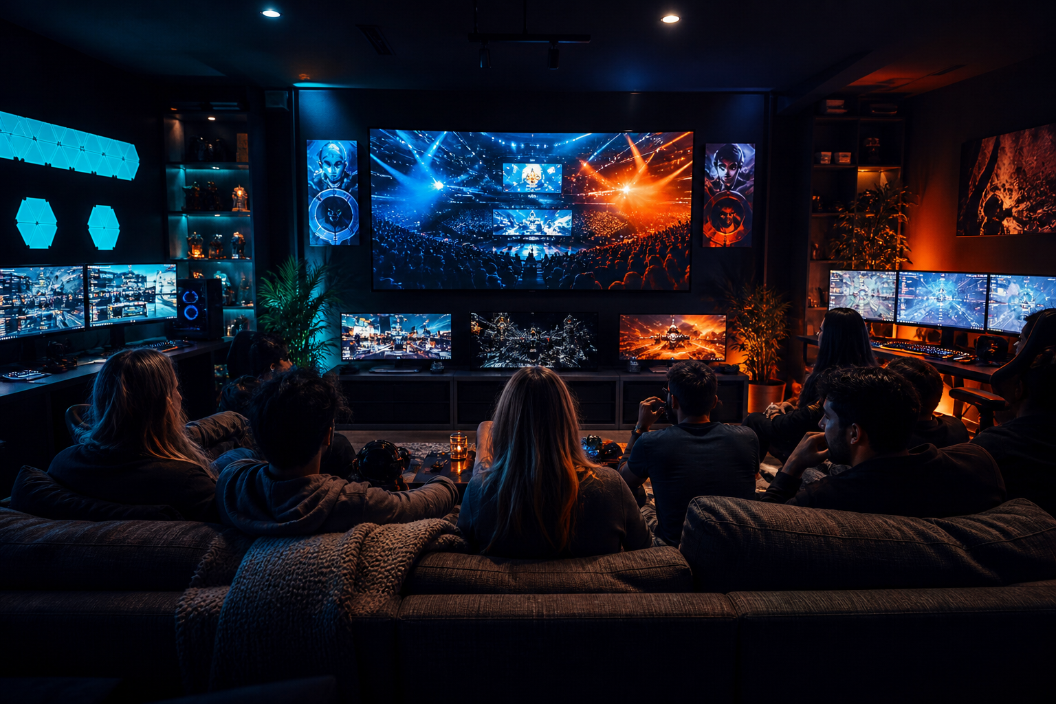 Példa klán galéria — Discord voice night